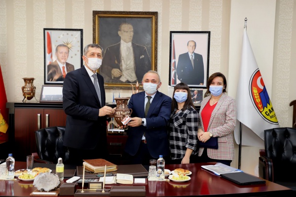 Milli Eğitim Bakanı Ziya Selçuk Çankırı Belediyesi’ni Ziyaret Etti