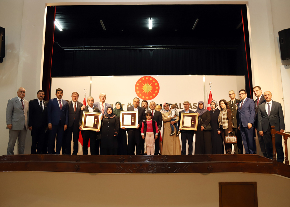 Devlet Övünç Madalyası ve Beratı Tevcih Töreni Gerçekleştirildi