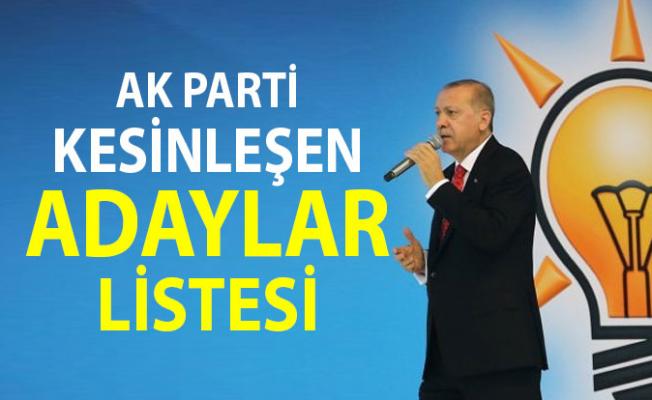 AKP’nin Çankırı adayları