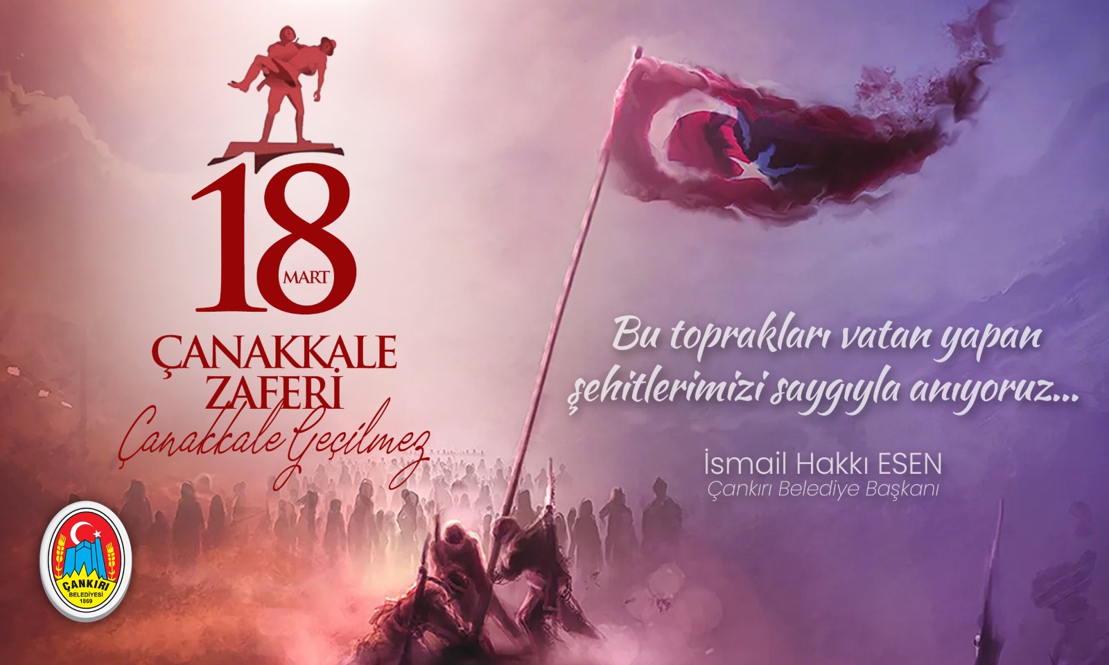 Başkan Esen’in 18 Mart Çanakkale Zaferi ve Şehitleri Anma Günü Mesajı