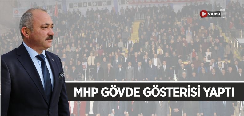 MHP Çankırı’da gövde gösterisi yaptı